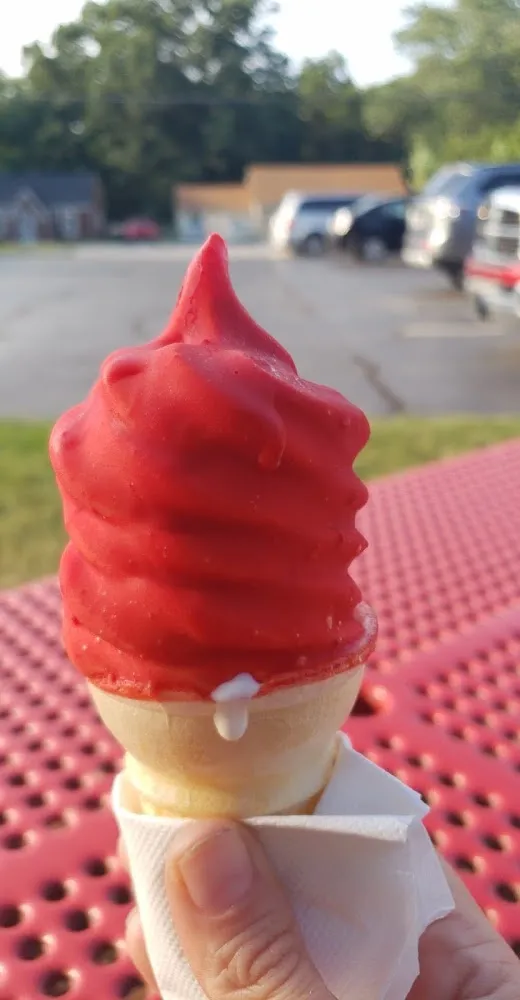 Cherry Dipped Cone