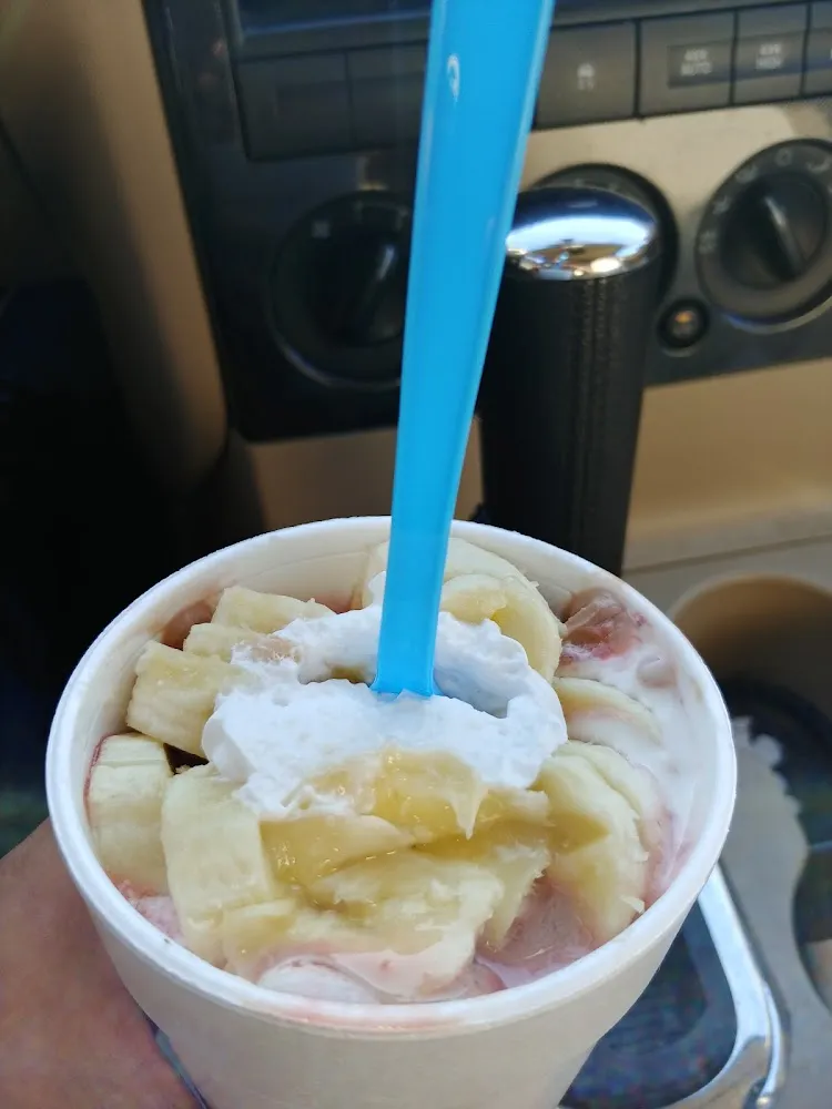 Upside Down Banana Split